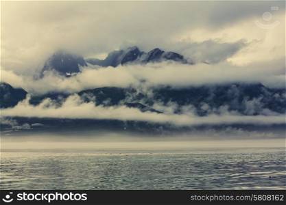 Mountain in Alaska,Valdez, USA