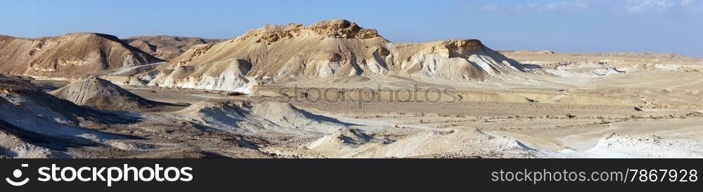 Mountain in Negev desert, Israel
