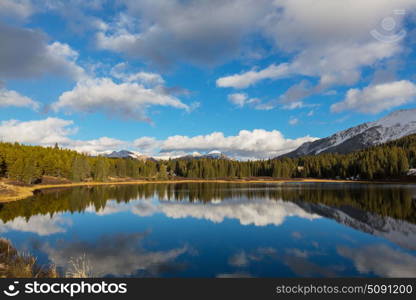 Mountain Landscape in Colorado Rocky Mountains, Colorado, United States.