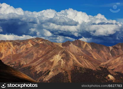 Mountain Landscape in Colorado Rocky Mountains, Colorado, United States.