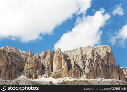 Mountain landscape, the Dolomiti range, Trentino, Italy.