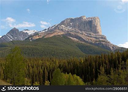 Mountain peak, Jasper National Park, Alberta, Canada