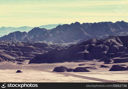 Mountain plateau La Puna, Northern Argentina