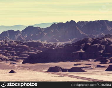 Mountain plateau La Puna, Northern Argentina