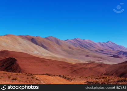 Mountain plateau La Puna, Northern Argentina