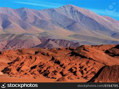 Mountain plateau La Puna, Northern Argentina