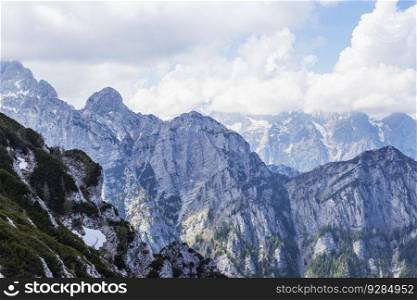 Mountain Pokljuka in Julian Alp at Triglav National Park, Slovenia