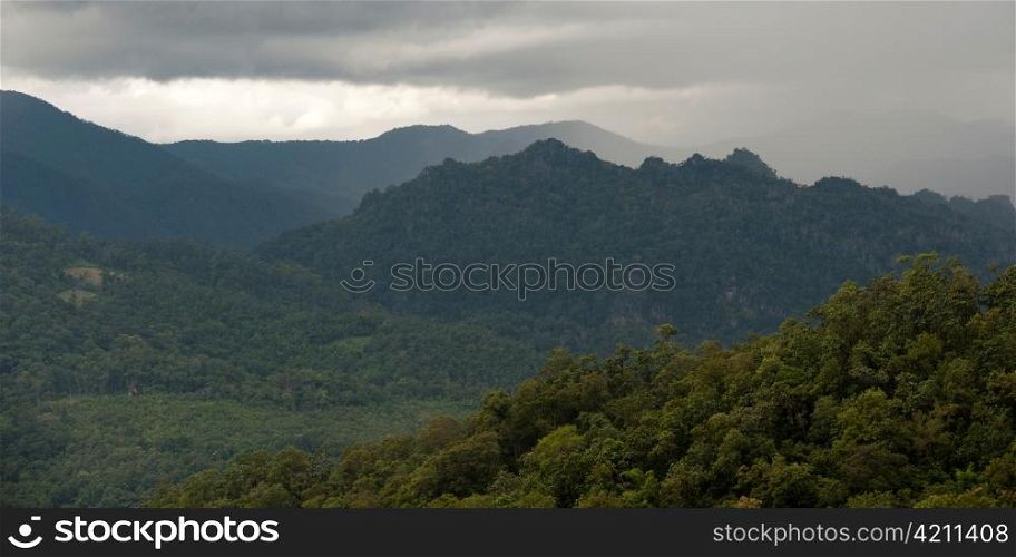 Mountain range, Thailand