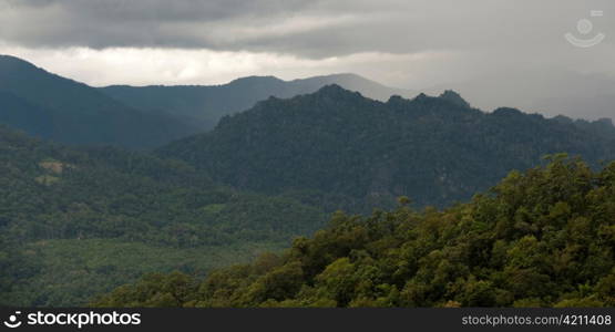 Mountain range, Thailand