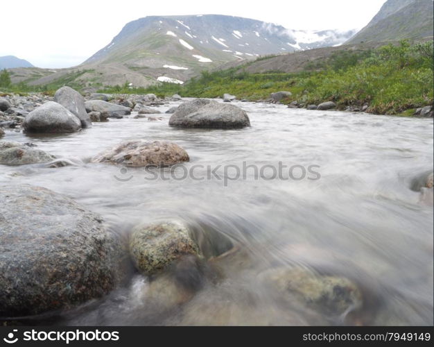 mountain river