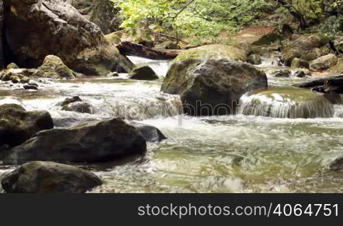 Mountain Stream in Crimea.