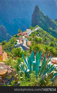 Mountain village Masca in Tenerife, The Canary Islands