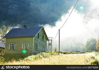 Mountains hut