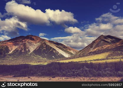 Mountains in Alaska, United States