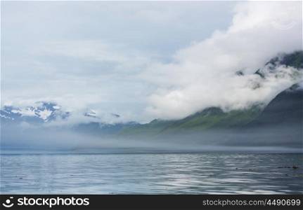Mountains in Alaska, Valdez, USA