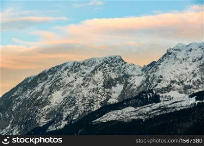 Mountains in Bad Mitterndorf, Styria, Austria.. Mountains in Bad Mitterndorf