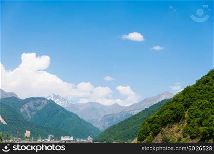 Mountains in Gabala region - Azerbaijan