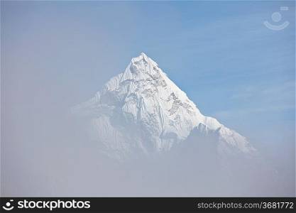 Mountains in Sagarmatha region,Himalaya