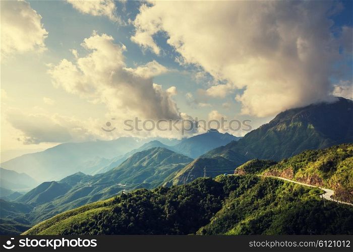 Mountains in Vietnam