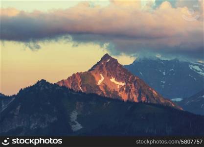 mountains in Washington,USA