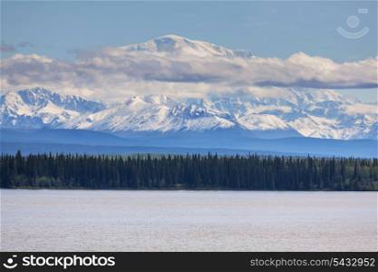 Mountains in Wrangell-St. Elias National Park, Alaska