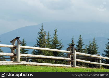 Mountains landscape. Tatra colorful picture