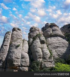Mountains of Montserrat, Spain