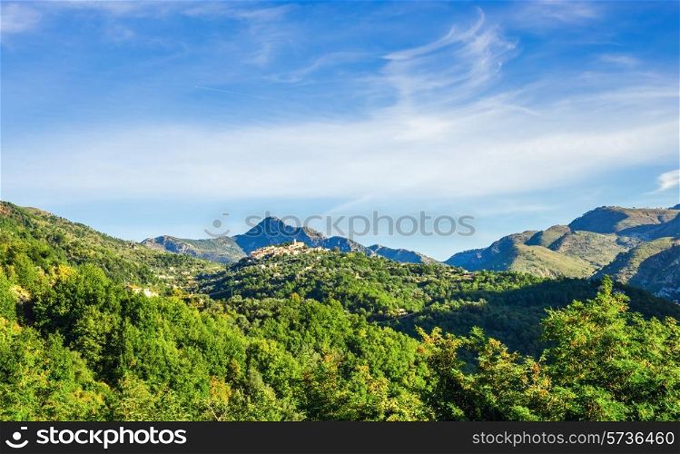 Mountains Provence Alpes Cote d&rsquo;Azur, France.