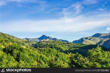 Mountains Provence Alpes Cote d&rsquo;Azur, France.