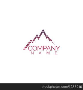 Mountains vector logo design. Tourism logo. Travel and adventure sign.