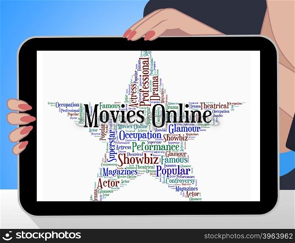 Movies Online Representing World Wide Web And Film Shows