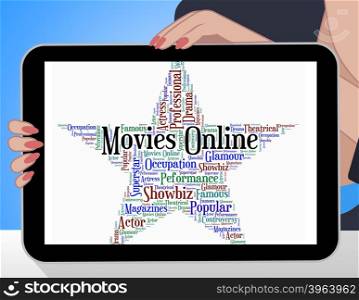Movies Online Representing World Wide Web And Film Shows
