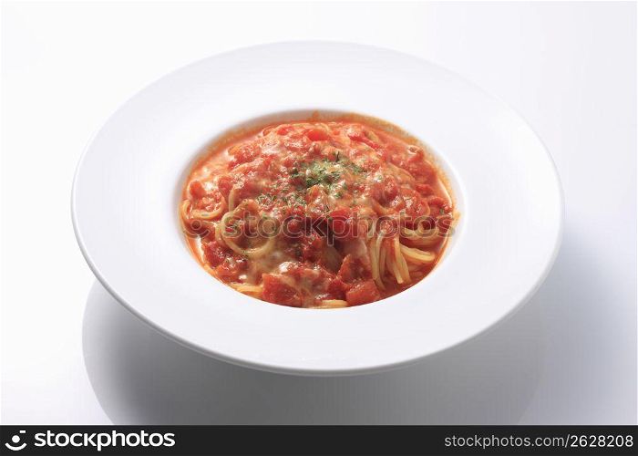 Mozzarella pasta