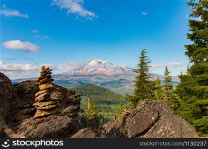 Mt Adams in the Gifford Pinchot National Forest