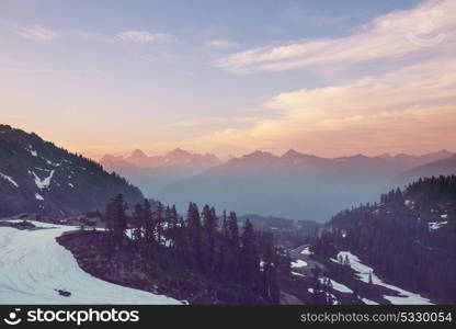 Mt. Baker recreation area, Washington, USA