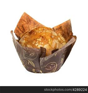 muffin isolated on white background