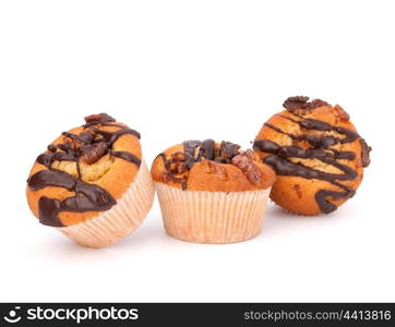 muffin isolated on white background