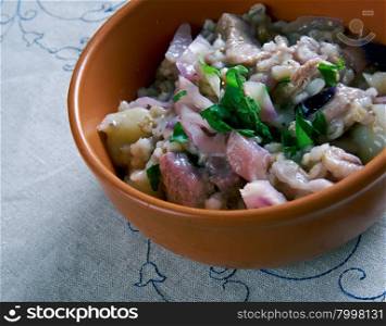 Mulgikapsad - Estonian stew withpork, cabbage and barley.