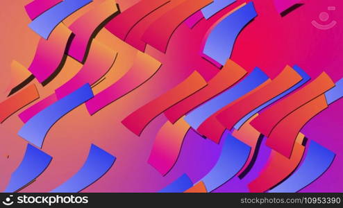 Multi gradient flat shapes. Computer generated 3d render Multi gradient flat shapes. Computer generated 3d render. Multi gradient flat shapes