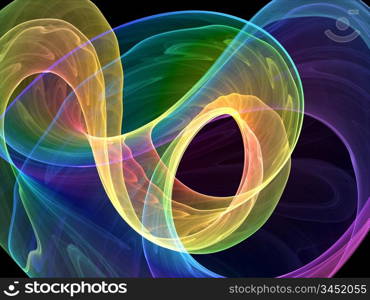 multicolored abstract background - high quality rendered image