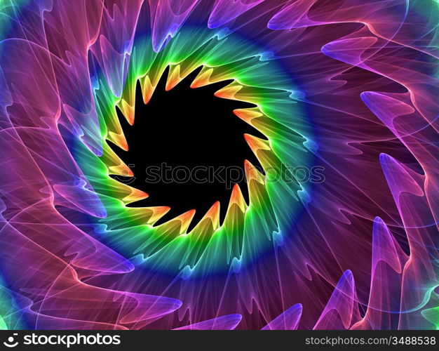 multicolored abstract background - high quality rendered image