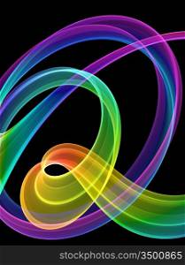 multicolored abstract background - high quality rendered image