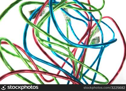 Multicolored Computer Cables