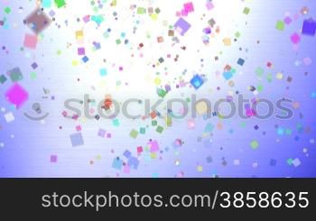 Multicolored confetti