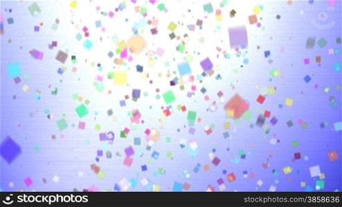 Multicolored confetti