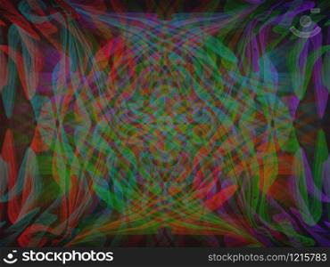 Multicolored flickering abstract patterns. Abstract background.