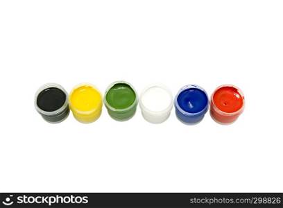 Multicolored paints
