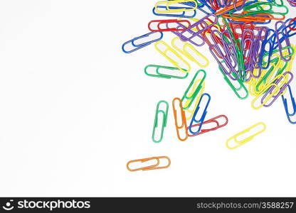 Multicolored Paper Clips