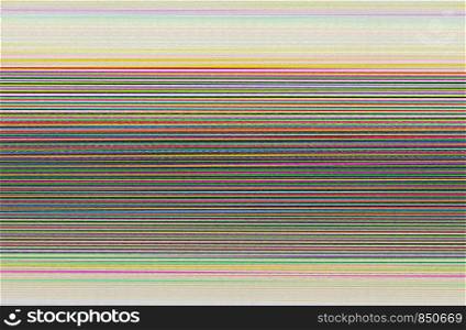 Multicolored striped background, texture. Modern digital design graphic pattern, File error.. Multicolored striped background, texture. Modern digital design graphic pattern, File error