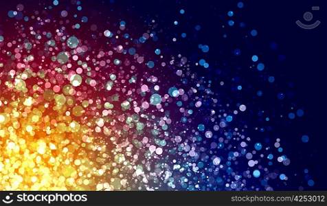 Multicolour abstract light background